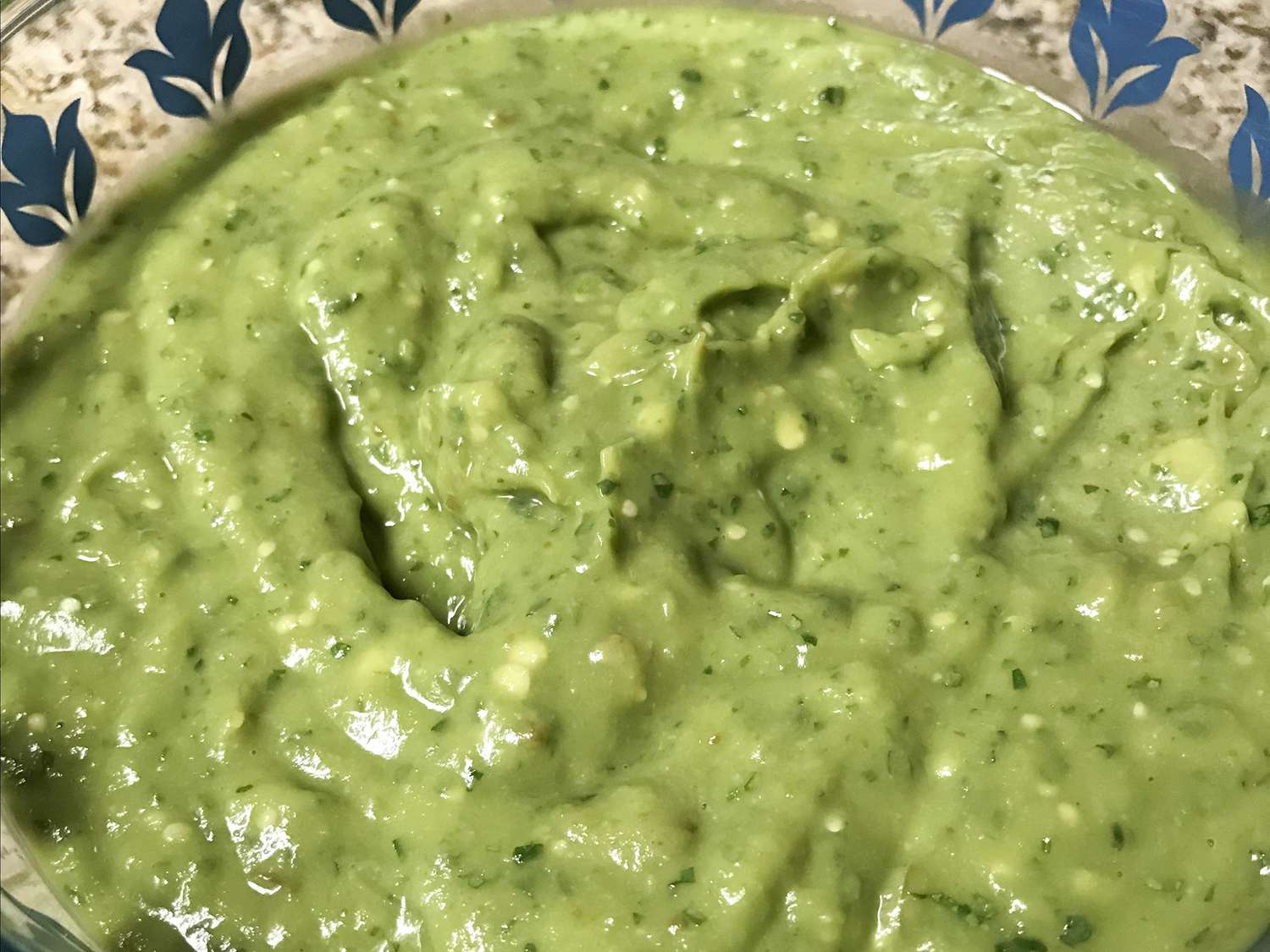 Homemade Guacamole and Salsa Verde for Mexican Dishes